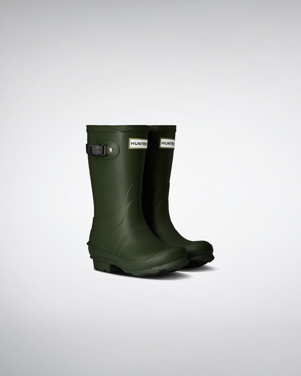 Botas De Agua Hunter Niños Norris - Verde - Argentina 8537TUFWX